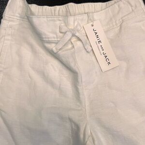 Janie and Jack linen pants